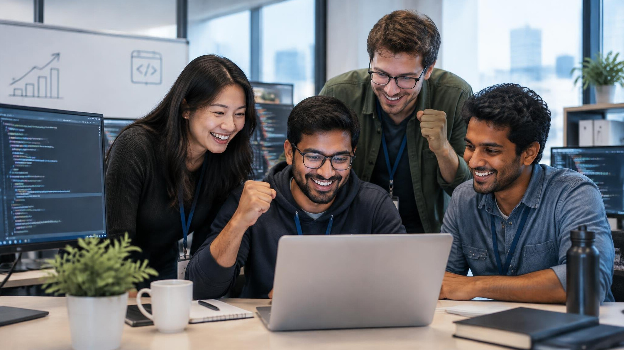 corporate programming team