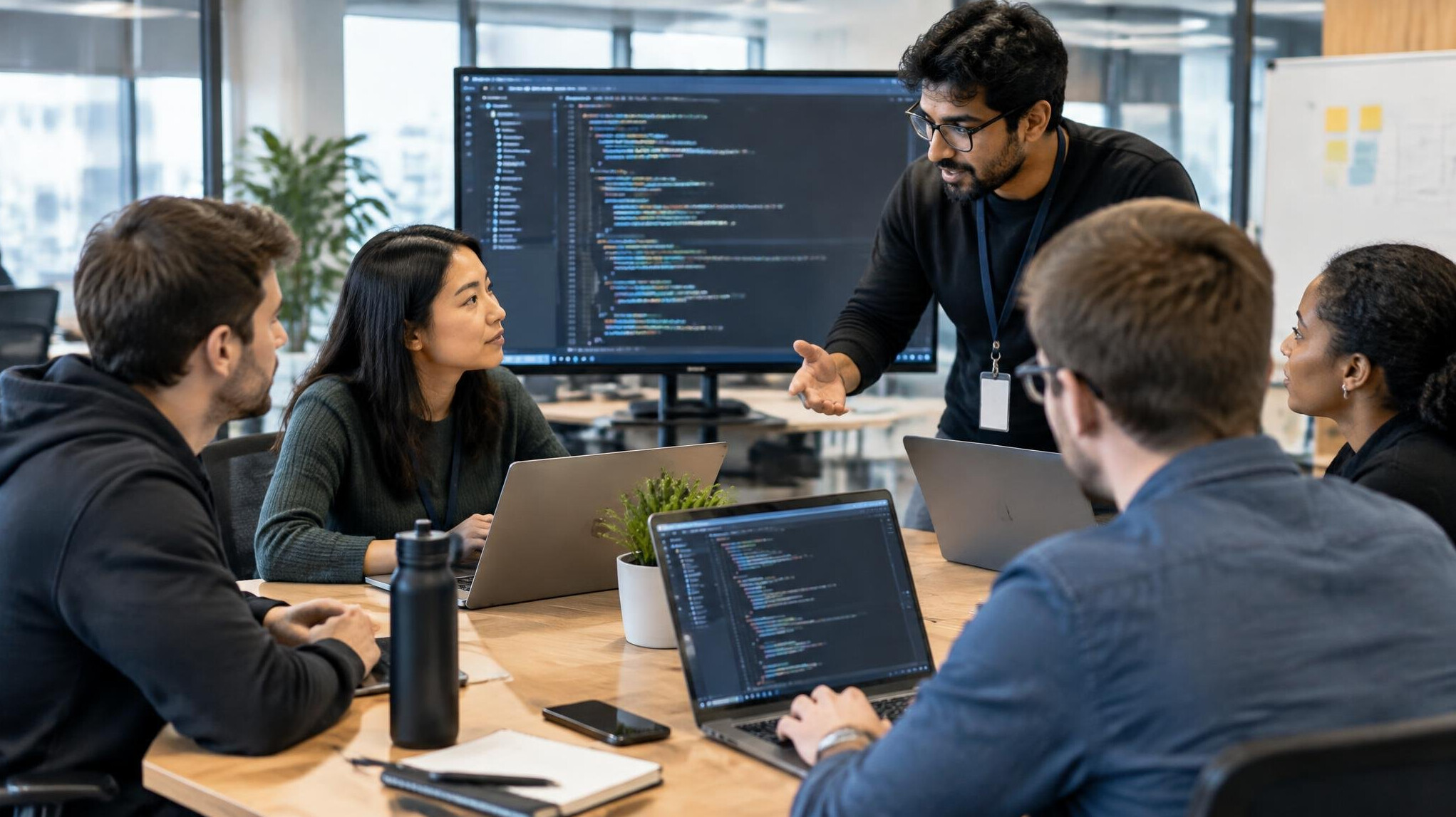corporate programming team